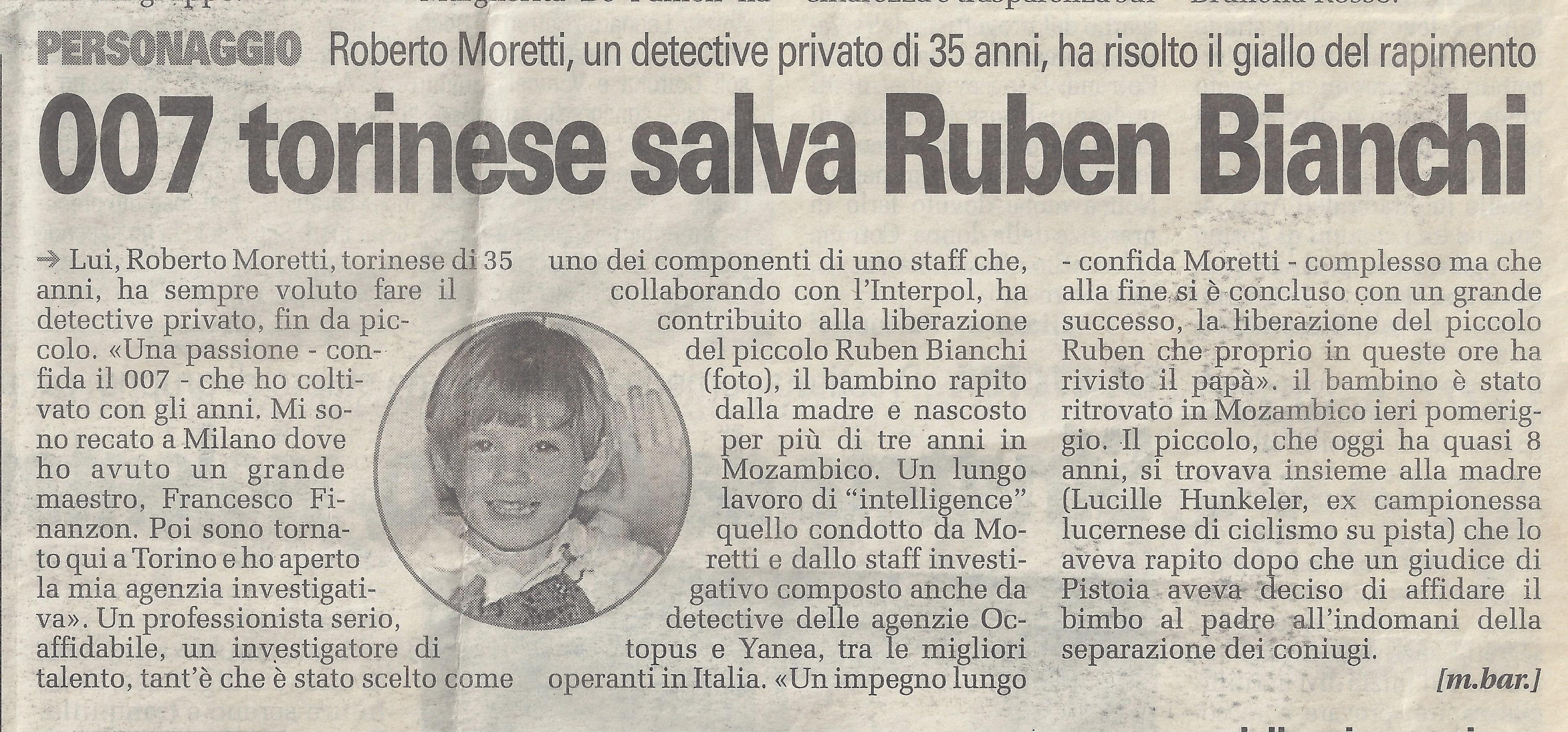 Caso Rubens - Caso di Cronaca